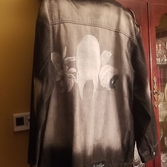 Nwot LOT 29 LUXE Denim Jacket - Picture 3 of 13